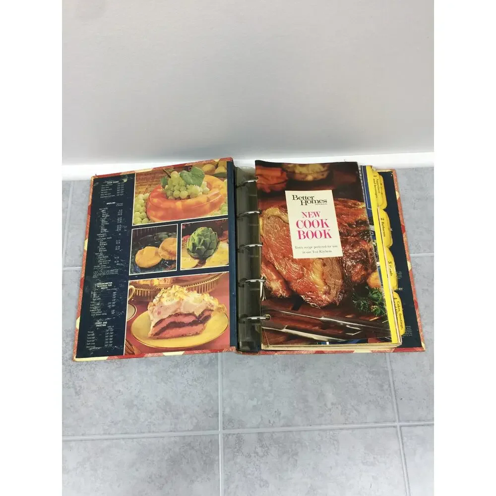 Better Homes and Gardens New Cook Book 5-Ring Binder 1968 1st Print -Vintage
